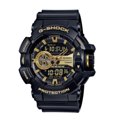 Casio G-Shock GA-400GB-1A9DR Men's Black Gold Analog Digital