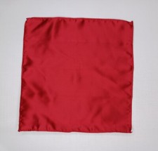 Pocket Square Scarf Burgundy Wine Color Men's 10" Handkerchief