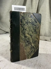 Antique Leather Book Voltaire Romans de Voltaire Suivis de Ses Contes en Vers