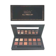 Image of Technic Eyeshadow Palette - 12 Colour 1 Brush Flip Open With Mirror Pick from ..