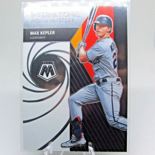 2021 Mosaic Baseball Int Men of Mastery Insert Base and Parallels - You Pick
