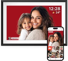 10.1 Inch Digital Picture Frame Frameo WiFi 32GB HD Touch Screen New