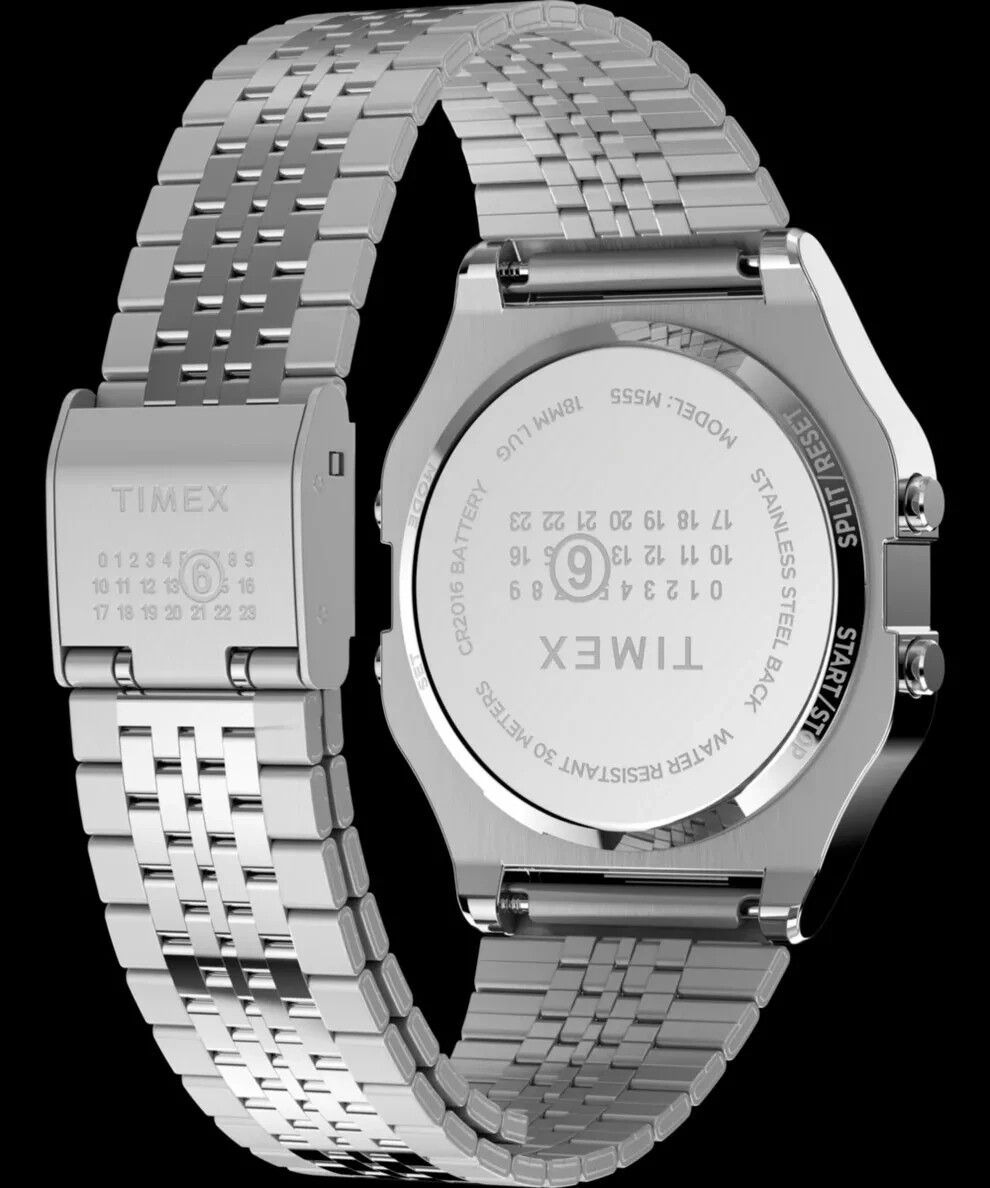 TIMEX x MM6 Maison Margiela T80 Gift Set Silver Watch TIMEX x MM6 Maison Margiela T80 Gift Set Silver Watch