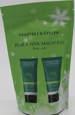 Crabtree  Evelyn Pear  Pink Magnolia Complete Body Care