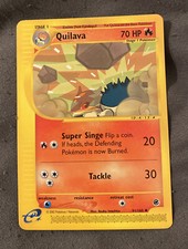 Quilava Reverse Holo 91/165 Expedition Base Set Pokemon Card on eBay