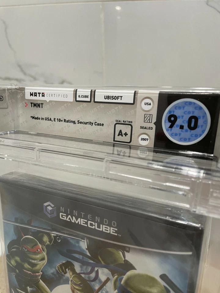 Teenage Mutant Ninja Turtles Nintendo Gamecube Videojuego Sellado Wata 9.0 Calificado Foto 3 de 4