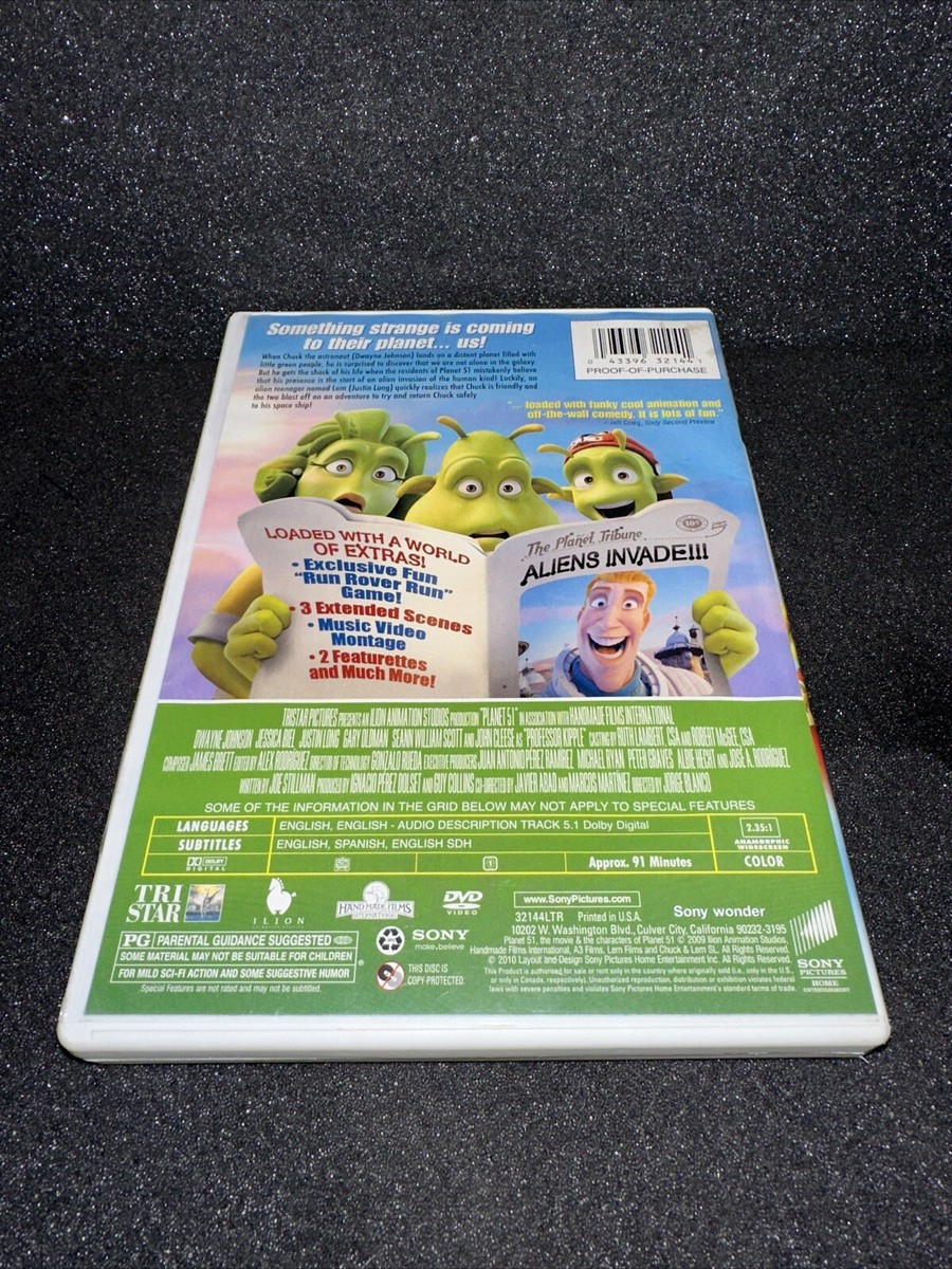 Planet 51 (DVD, 2009) 43396321441| eBay