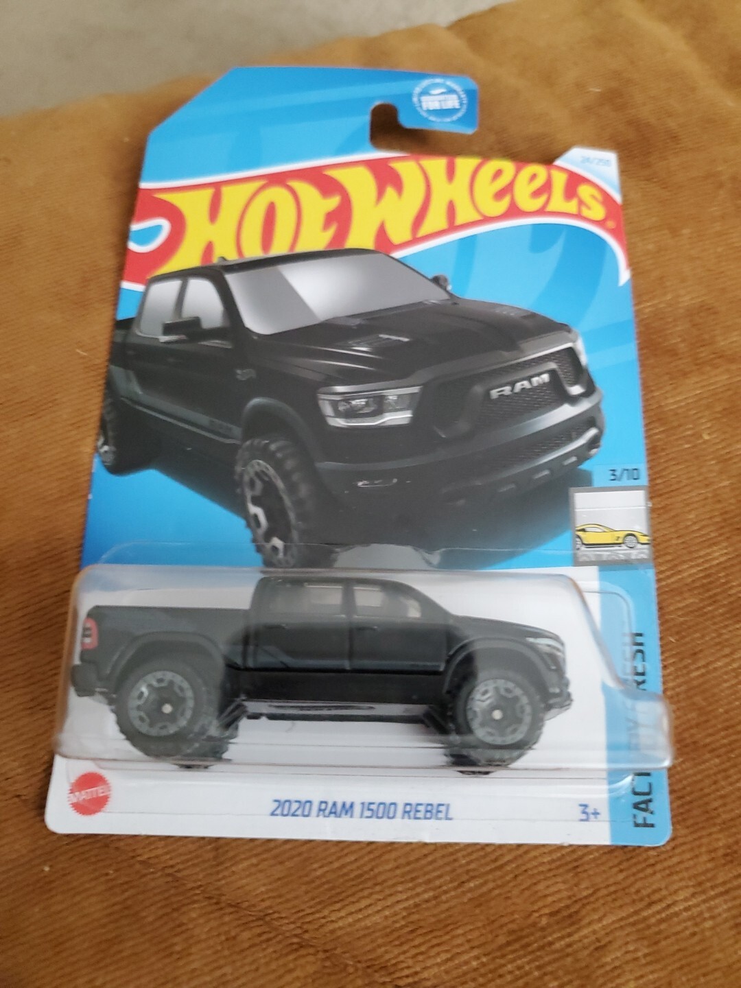 Hot Wheels 2020 Ram 1500 Rebel 24/250 Factory Fresh 3/10