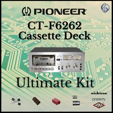 Pioneer CT-F6262 Cassette Deck Ultimate Upgrade Kit Genuine Parts Restoration