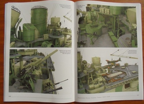 Japanese Heavy Cruiser Takao 1937-1943 - Super Drawings in 3D - Kagero - Picture 4 of 7
