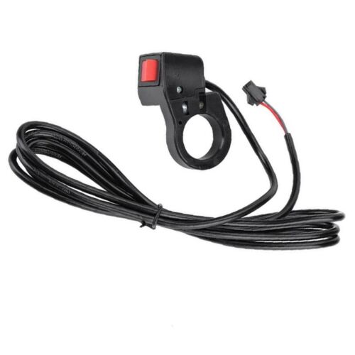 Handlebar On/Off Rocker Switch For Electric Bike Ebike Scooter 22.5mm UK - Picture 1 of 7