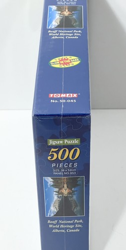Glow-In-The-Dark Jigsaw Puzzle Banff National Park Canada Tomax 500 Piece NEW - Picture 4 of 5
