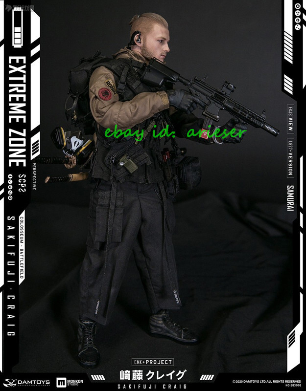 Perfect Damtoys Ebs001 Extreme Zone Sakifuji Craig 1/6 Perfect Damtoys Ebs001 Extreme Zone Sakifuji Craig 1/6