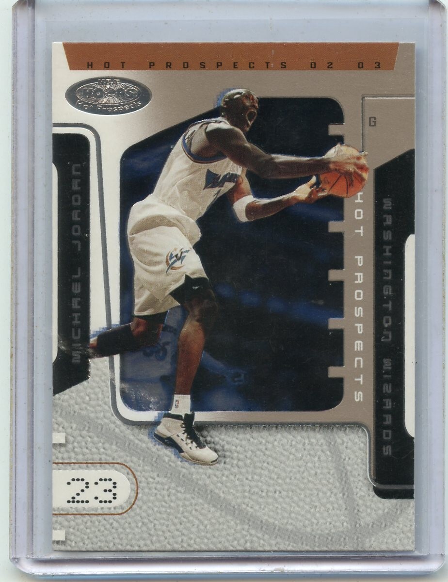 2002-03 Hoops Hot Prospects #34 Michael Jordan