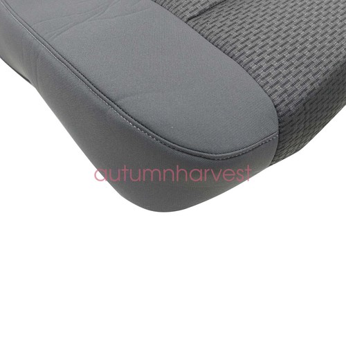 Fits 2011-2016 Ford F250 Driver & Passenger Bottom & Top Cloth Seat Cover Gray - Picture 21 of 23