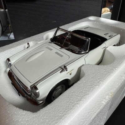 AUTOart 1/18 Honda S800 White Diecast Model Car Rare From Japan | eBay