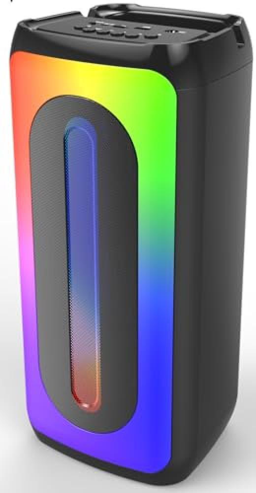 Majestic FLAME 2 PRO – Party speaker bluetooth, 9 effetti luci LED, ingressi U