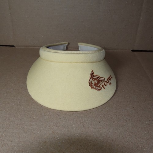 Vintage Fox Fire Logo Schirmmütze One Size gelb braun Made in USA Texann Texace - Bild 3 von 9