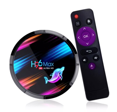  Newest Version  H96 Max X3 Android 9.0 TV Box S905X3 Quad Core 8K 5G WiFi 