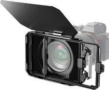 K F Concept Matte Box Kit for 2x 4x5.65" Square Filters with 5 Pack Adapter Ring