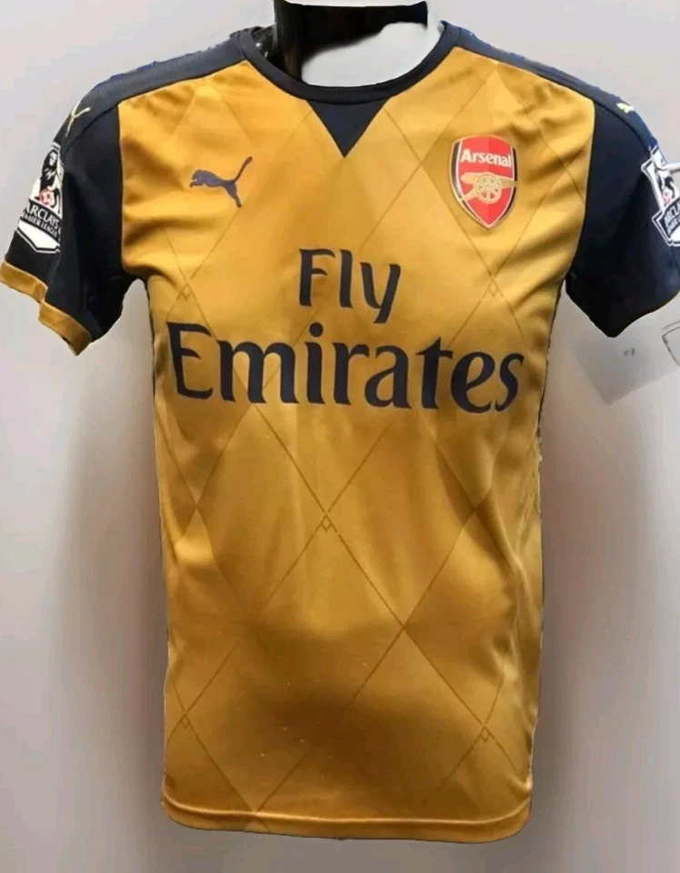 OZIL Arsenal Fútbol Puma Raro Jersey Kit Premier League Pequeño Foto 2 de 3