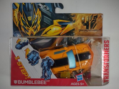 2014 Transformers Age Of Extinction BUMBLEBEE Camaro 1 Step! Action Figure NEW