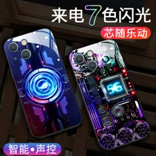 Glowing Mechanism LED Light up Phone Case Cover for Samsung S25 Ultra S24 Note20