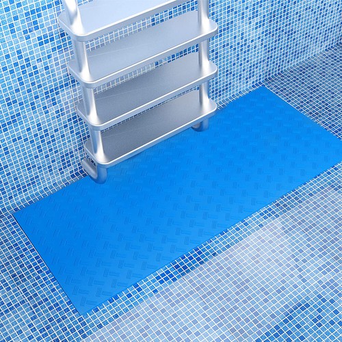 Schwimmbad Anti-Schlupfmatte Rutschfeste Pool-Treppenmatte Poolleiterschutz - 第 3/11 張圖片