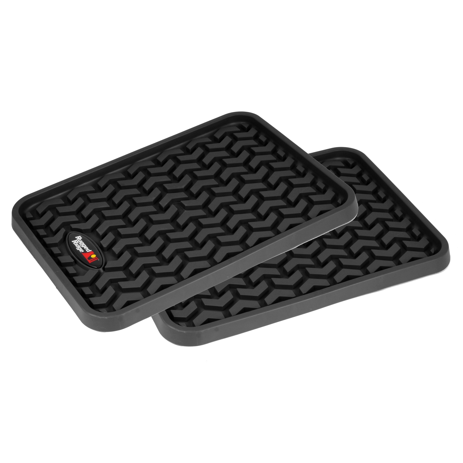 Tapis All Terrain arrière universels avec structure antidérapante noire