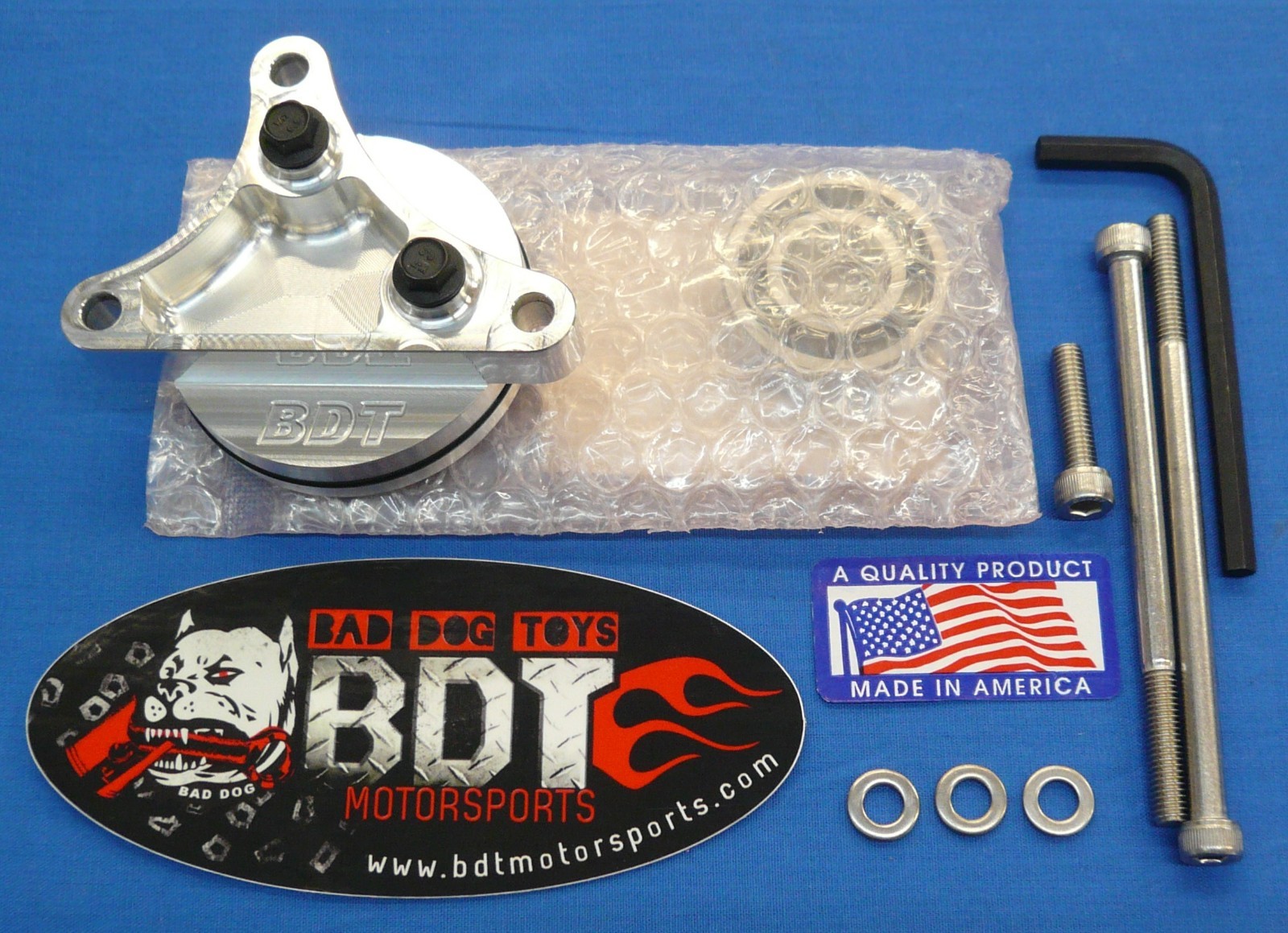 HONDA TRX ATC 250R BDT BILLET COUNTER BALANCER BEARING HOLDER KIT NEW