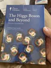 Physics GREAT COURSES -Higgs Boson And Beyond  Sean Carroll DVDs +Guide Book NEW