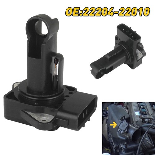 Replacement for Toyota Lexus Pontiac 22204-22010 Mass Air Flow Sensor Meter MAF - Foto 2 di 11