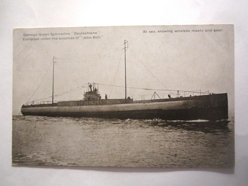 GERMANY SUPER-SUBMARINE ''DEUTSCHLAND'' - Imagen 1 de 2