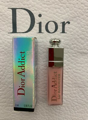 Dior Addict Lip Maximizer High Volume Plumper 2ml 001 Pink Sample Size