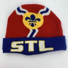STL Style Saint Louis Skull Cap Hat Fitted One Size