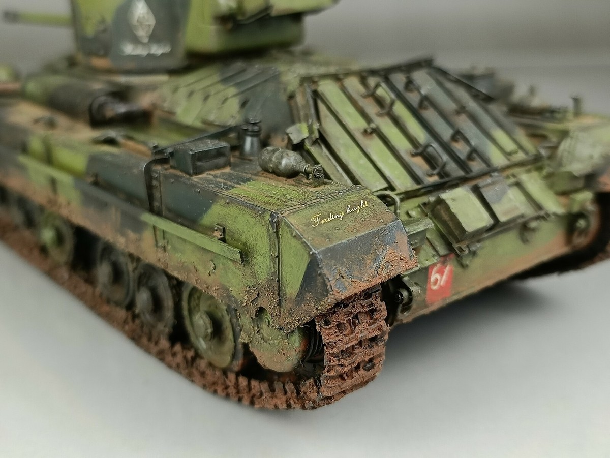 1/35 Built Bronco WWII British MK.III Valentine Infantry Tank Mk