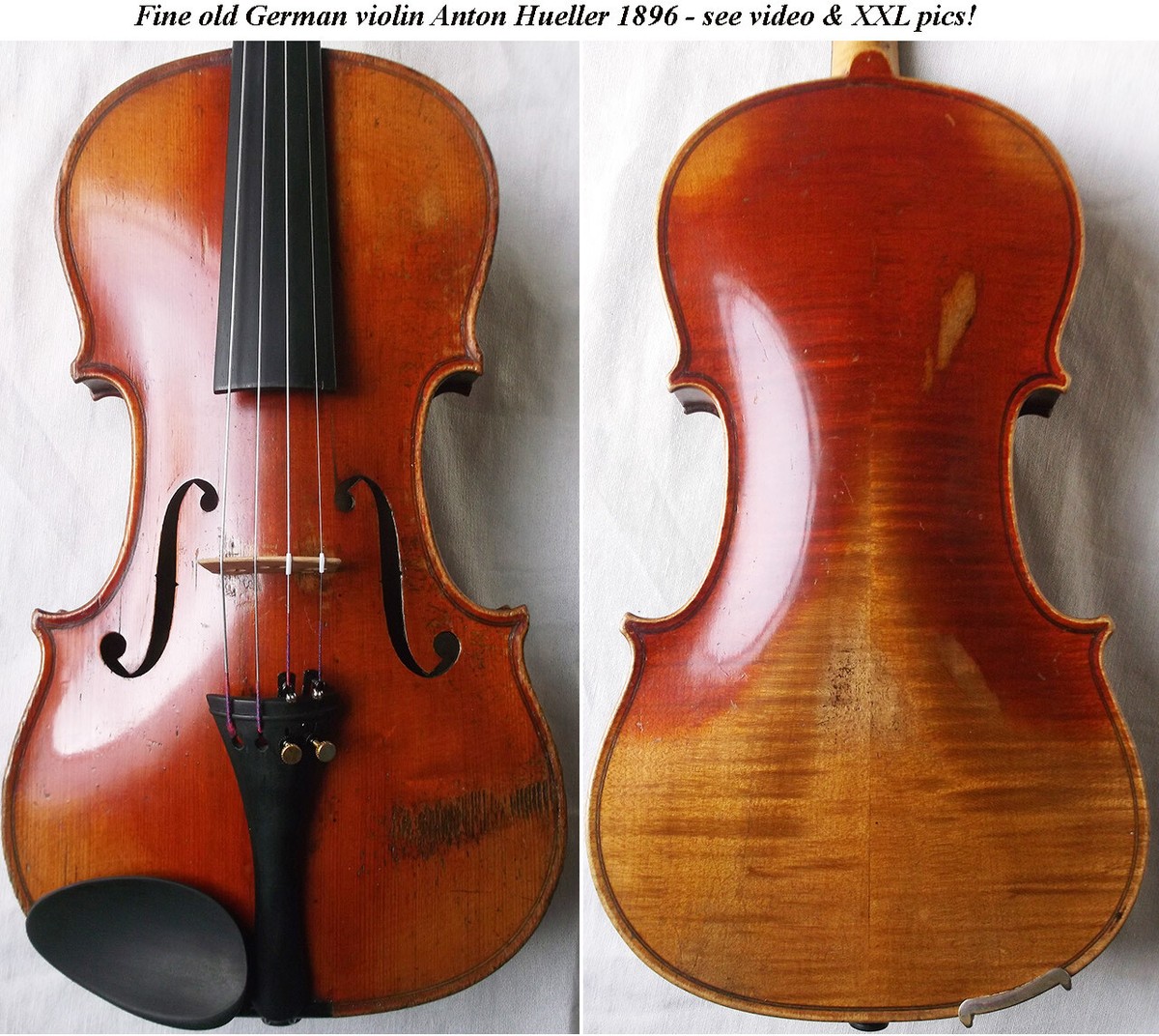 3/4 オールドヴァイオリン　(an old violin) オールドヴァイオリン（3/4サイズ）ドイツ 1840年頃 | オールド