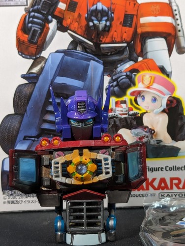 Transformers Optimus Prime bust K-T Figure Collection complete Kaiyodo Takara KT - Picture 5 of 5