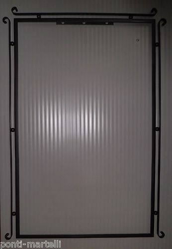 CORNICE Specchio FERRO BATTUTO con o senza LED . compatibile Alexa Google . 847