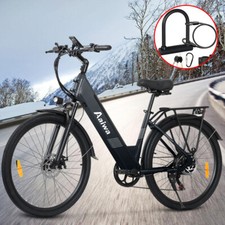 E-Bike 26" Electric Bike 1200W 52V City Bicycle -Commuter Ebike for Adults