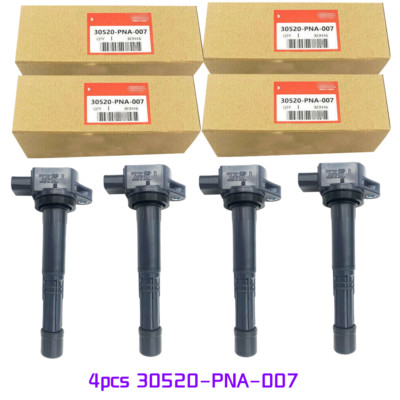 4X 30520-PNA-007 Ignition Coil Fits For Acura RSX 2002-2006  Element