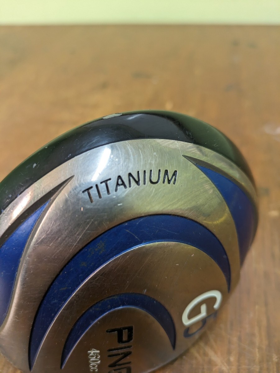 PING G5 460cc 9 Degree Titanium Driver W/ Aldila NV 65-S