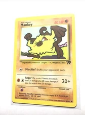 MANKEY - 61/82 - Team Rocket - Pokemon Card - LP