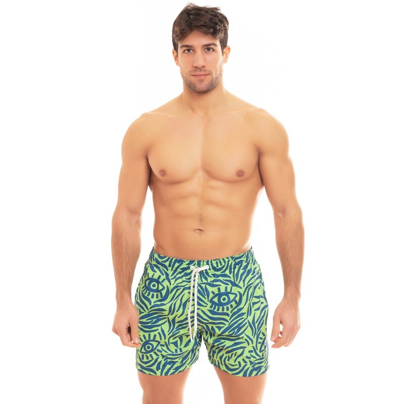 Костюм боксера Uomo Move Boxer Saint Vincent con Stampa Tribale Occhio X Сделано в Италии 