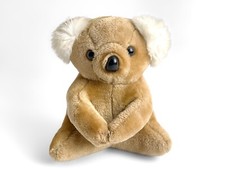 Vintage 9.5" koala bear plush stuffed animal Korea made hugger