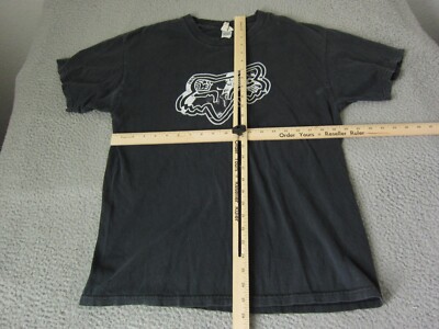 Vintage Fox Racing Shirt Adult Black Red BMX Y2K Extreme