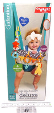 New Infantino Go Gaga Collection Up Up  Away Deluxe Doorway Baby Jumper
