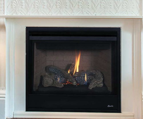 CLOSEOUT Superior 35" LP Direct Vent Fireplace, Millivolt DRT2035TMP-C ...