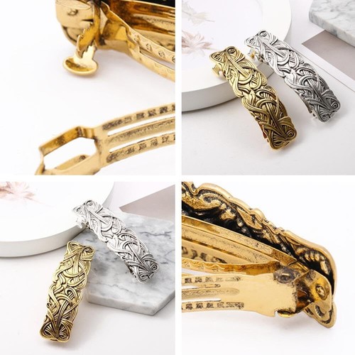 3Pcs Celtic Hair Stick Vintage Barrette Irish Hair Slide Clip Stick Hair Acce... - Picture 3 of 3