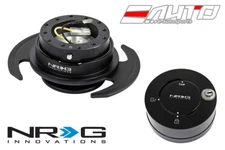 NRG Aluminum Gen3 Gen 3.0 Ball Quick Release Black Body w/ BK Ring + Shine Lock